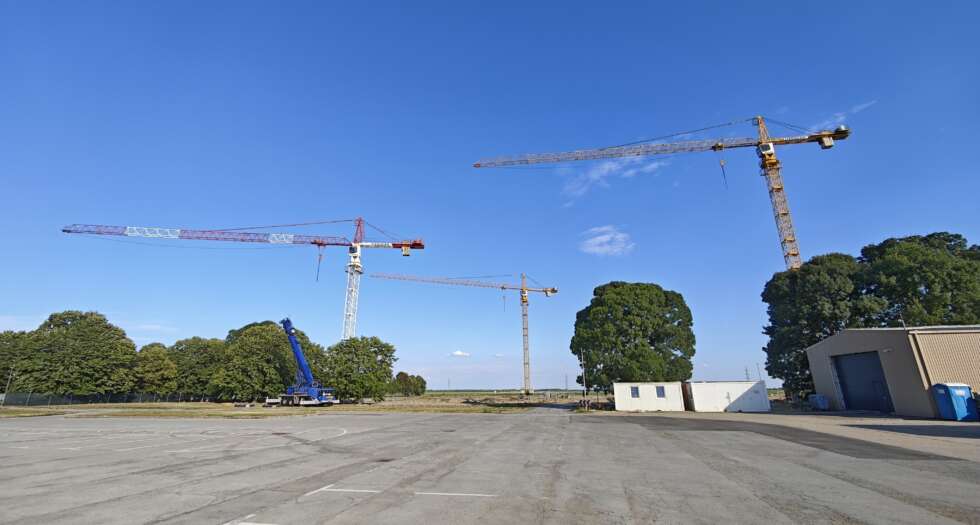 Isporuka 3 krana za Nucleus d.o.o.