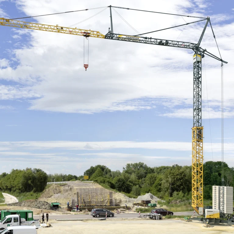 Liebherr 125 K – krak i toranj brzomontažne dizalice