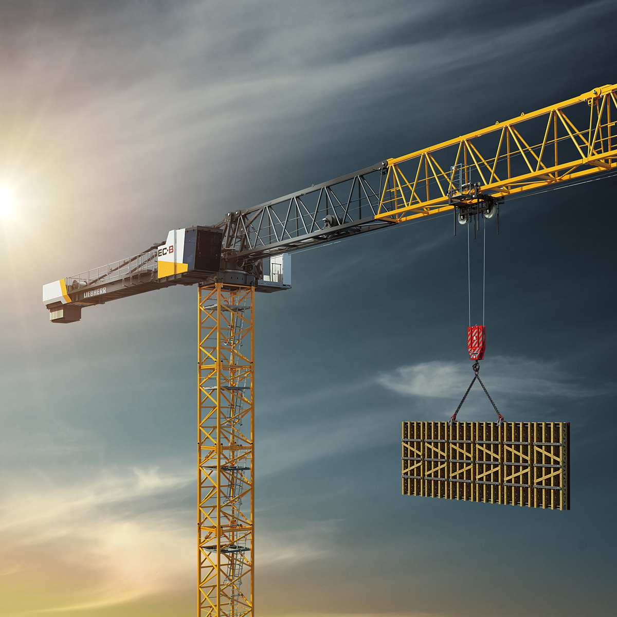 Liebherr 370 EC-B 12 Fibre – prikaz proizvođača
